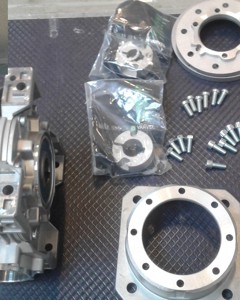 Gear f/worm reduction gear 70 10:1 Sr25/S127 M6M